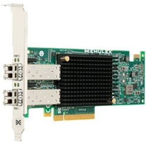 Emulex LPe31002 Gen 6 16Gb dual-port HBA upgradeable to 32Gb Hostbus-Adapter PCIe 3 - Cable - Network