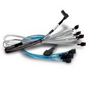 Brocade Broadcom 05-60004-00 - 1 m - x8 SFF-8654 - 2 x4 SFF-8654 - 9560-16i 9560-8i 9580-8i8e 9500-16i 9500-8i