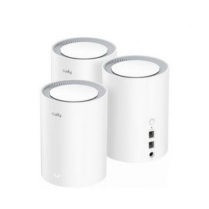 Cudy M1800 3-pack Dual-band (2.4 GHz / 5 GHz) Wi-Fi 6 (802.11ax) White 1 Internal