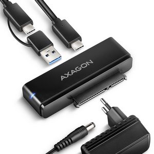 Axagon ADSA-FPX USB-C 10Gbps FAST PORT X adapter for 2.5"/3.5" SSD/HDD