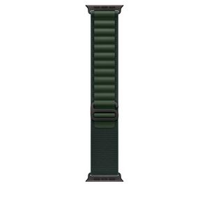 Apple 49mm Dark Green Alpine Loop - Medium - Black Titanium Finish