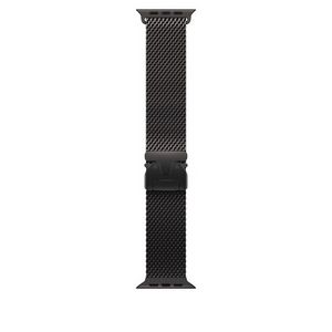 Apple 49mm Black Titanium Milanese Loop - Medium