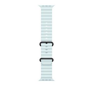 Apple 49mm Ice Blue Ocean Band - Black Titanium Finish