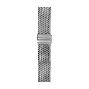 Silver Zeppelin steel bracelet, 20 mm