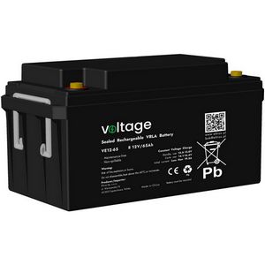 AGM Battery Voltage 12V 65Ah VE12-65 Lifespan 6-9 years