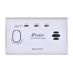 K7CO KIDDE CARBON MONOXIDE AND CARBON MONOXIDE DETECTOR