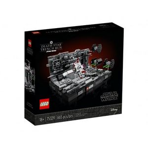 LEGO STAR WARS 75329 DIORAMA: DEATH STAR TRENCH RUN