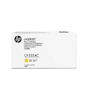 HP 654A Ylw Contract LJ Toner Cartridge Original Yellow 1 pc(s)