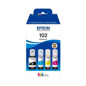 Epson 102 Ink Cartridges - EcoTank - Cyan - Magenta - Yellow - Ink Jet
