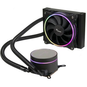Inter-Tech LC-120 RGB Processor All-in-one liquid cooler 12 cm Black 1 pc(s)