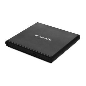 Verbatim External Slimline CD/DVD Writer optical disc drive DVD±RW Black