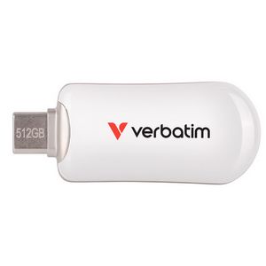 Verbatim Plectra USB-C Flash Drive White 512GB
