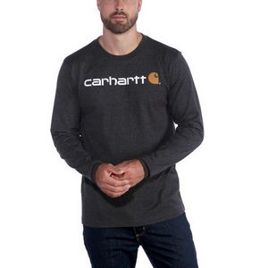 Carhartt Core Logo Sweatshirt L/S - carbon