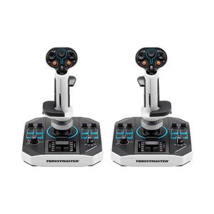 Thrustmaster Sol-R 2 HOSAS Space Sim Duo Black, White USB Flightstick Analogue / Digital PC