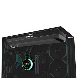 Black ARGB AiO water cooling system