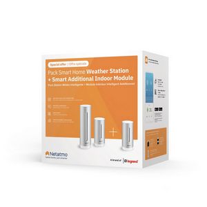 Netatmo Indoor Pack "Smart Home Weather Station + Additional Smart Indoor Module"