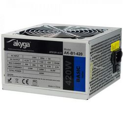 Napajanje AKYGA AK-B1-420 (420 W, 20+4 pin ATX, ATX) sivo