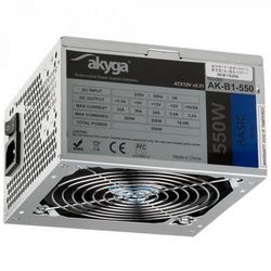Napajanje AKYGA AK-B1-550 (550 W, 20+4 pin ATX, ATX) sivo