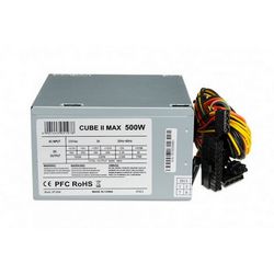 Napajanje iBox CUBE II (500 W, 20+4 pin ATX srebrno)