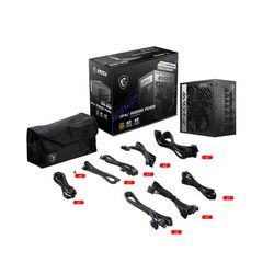 Jedinica za napajanje MSI MPG A1000G PCIE5 (1000 W, 20+4 PIN ATX crna)