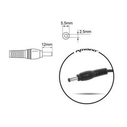 Punjač s prijenosom Mitsu 19V 3.95a (5.5x2.5) - Toshiba, Compaq, HP, ASUS