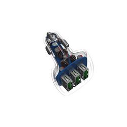 Auto punjač GREEN CELL CADGC01 PoweRide (54W, 3x USB, 18W Ultra Charge)
