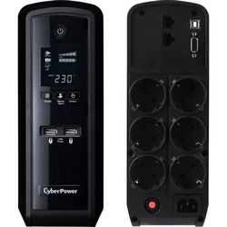 Bezprekidno napajanje CyberPower CP1350EPFCLCD (Line-Interactive 1.35 kVA, 780 W, 6 AC utičnica)