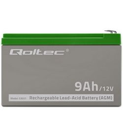 AGM baterija Qoltec 53031 (12V, 9Ah, max 135A)
