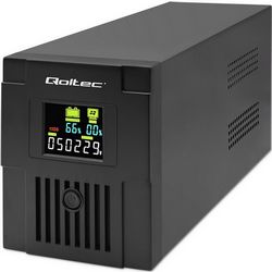 Neprekidno napajanje QOLTEC 53770 (Line Interactive, Monolith, 1500VA, 900W, LCD, USB)