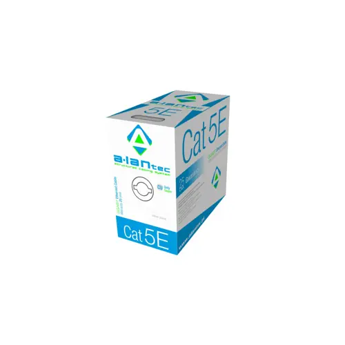Mrežni kabel ALANTEC KIU5PVC305 (U/UTP, Cat5e, 305 m, siva)
