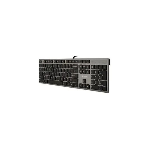 Tipkovnica A4TECH KV-300H (USB, QWERTY, crna, siva)