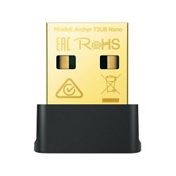 AC600 Nano Dual Band Wi-Fi Bluetooth 4.2 USB AdapterSPEED: 433 Mbps at 5 GHz + 200 Mbps at 2.4 GHzSPEC: USB 2.0FEATURE: Bluetooth 4.2