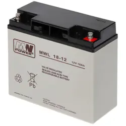Akumulator MPL POWER ELECTRO MPL MWL 18-12 VRLA AGM