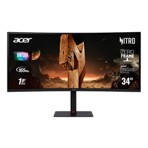 Acer Nitro XV345 34 WQHD,HDMI,DP,curved