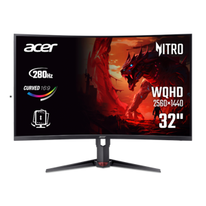 Acer Nitro XZ32QXC 31.5 QHD VA,2xHDMI,DP,280Hz,cur
