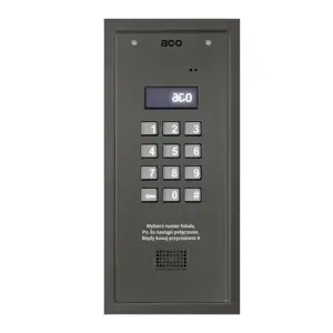 ACO CDNP7ACC (G2) HOME CONTROL UNIT (master and slave)