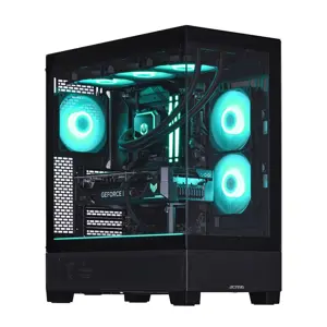 Actina 5901443417163 PC AMD Ryzen™ 7 7800X3D 32 GB DDR5-SDRAM 1 TB SSD AMD Radeon RX 9070 XT Windows 11 Home Midi Tower Black