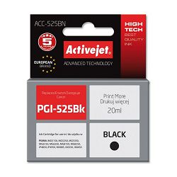Tinta ACTIVEJET ACC-525BN (zamjena za Canon PGI-525Bk, Supreme, 20 ml) crna