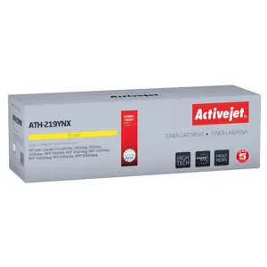 Activejet ATH-219YNX Toner for HP printer, replacement HP 219X W2192X; Supreme; 2500 pages; yellow, with chip