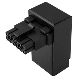 Adapter 90 stupnjeva KOLINK Core Pro 12V-2x6 - Tip 2 (Crna)