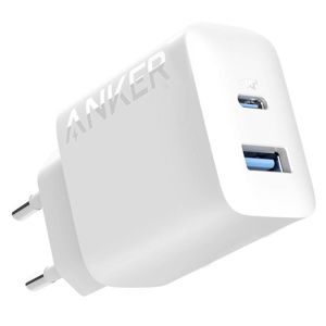 Adapter ANKER A2348G2, 20W, 1xUSB-C, 1xUSB-A, PowerIQ 3.0, kabel USB-C, bijeli
