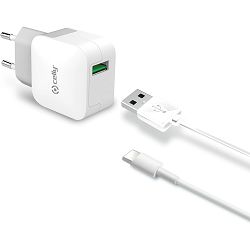 Adapter CELLY USB-C, 20W bijeli