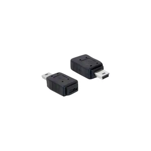 Adapter DELOCK, USB micro (Ž) na USB mini 5pin (M)