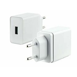 Adapter KSIX USB QuickCharge 3.0 5V 2.4A, 9V 2A, 12V 1.5A bijeli