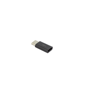 ADAPTER MICRO USB 2.0 Ženski -> TYPE-C Muški Crni / RETAIL