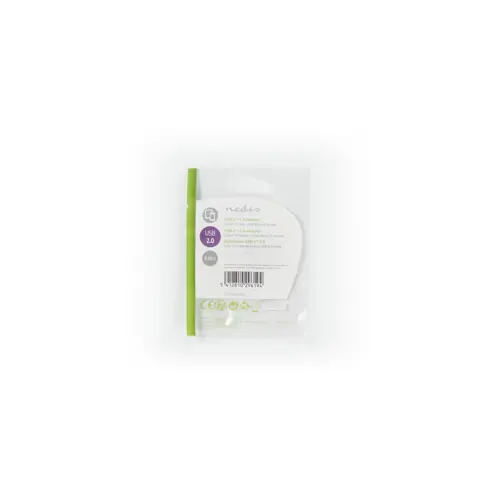 Adapter NEDIS CCGP60910BK, Type C (M) na micro USB (Ž), crni