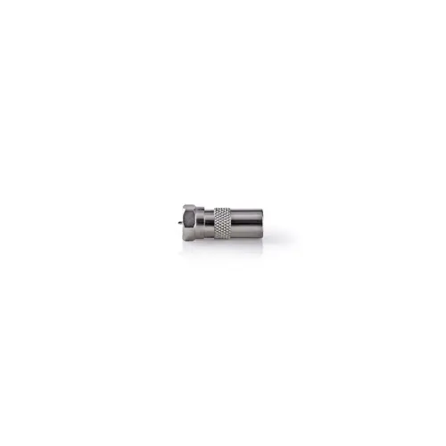 Adapter NEDIS, F konektor (M) na antenski IEC (M) ravni, blister