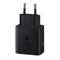 Adapter SAMSUNG EP-T4511XBEGEU, 45W, USB-C, FC 2.0, PD 3.0, Kabel Type-C 180cm, Crni