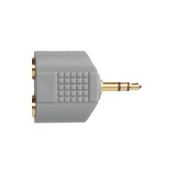 Adapter SINOX SXA424 audio 3.5mm (M) - 2 x3.5mm (Ž)