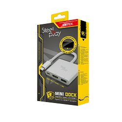 Adapter STEELPLAY Mini Dock USB-C/HDMI za switch